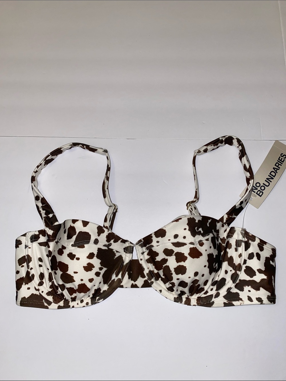 No Boundaries Underwire Bikini Top Stallion SMALL